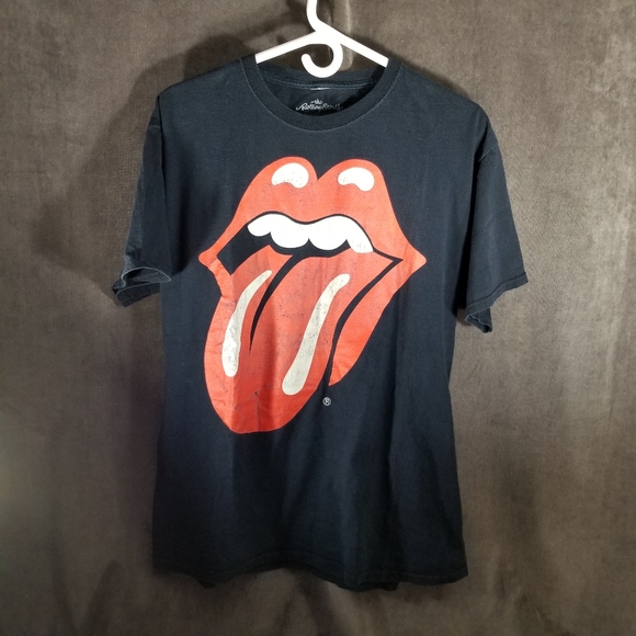 The Rolling Stones Other - The Rolling Stones Classic Lips Tongue Logo Graphic Tee G- L